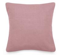Housse de coussin 45x45 cm 50% lin et 50% coton collection OPERA DECO rose