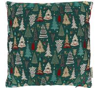 Housse de coussin 45x45 cm CELEBRATION Vert Epicea