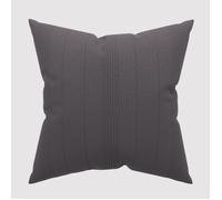 Housse de coussin 60x60 cm ADELE anthracite, par Soleil d'Ocre