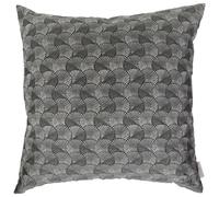 Housse de coussin 60x60 cm SHELL gris Argent