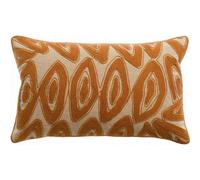 HOUSSE DE COUSSIN BRODE LEYA CUIVRE