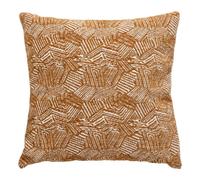 Housse de coussin Jeni chenille marron 40x40cm - Atmosphera Créateur d'intérieur