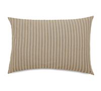 Housse de coussin coton lavé 40x60 cm LILI DÉCO marron camel