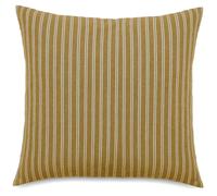 Housse de coussin coton lavé 45x45 cm LILI DÉCO marron houblon