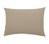 Housse de coussin coton lavé 55x80 cm LILI DÉCO marron camel