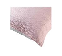 Housse de Coussin "Cottage" 45x45cm Rose & Gris