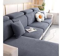 Housse De Coussin De Canapé D Angle- Housses De Coussin De Dossier SièGe De Canapé Extensible 3 4 2 1 Places Couvre Protege De Assise Canapé Et Chaise(1 Seater Cover L: 50-65cm, W: 50-65cm,Grey)