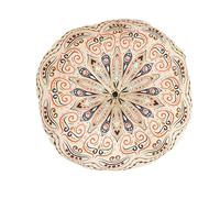 Housse de Coussin de Sol, décorative, Style bohème, pour Yoga, 40 x 40 cm, Ronde, pour méditation, Tabouret en Coton imprimé, Coussin Tatami