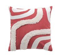 Housse de Coussin Déco Mirade 40x40cm Terracotta