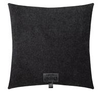 Housse de Coussin en Polaire Douce - Housse de Coussin en Polaire avec Point crocheté - Housse de Coussin Moelleuse - 40 x 40 cm - 960 Anthracite Mel - De 'zoeppritz since 1828', 702291-960-50x50