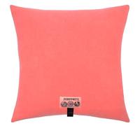 Housse de Coussin en Polaire Douce - Housse de Coussin en Polaire avec Point de Crochet - Housse de Coussin Moelleuse - 50 x 50 cm - 235 Corail - par Zoeppritz since 1828-702291-235-50x50