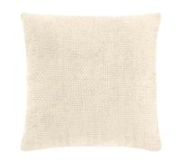 Housse de Coussin en Velours Chenille Leo 40x40cm Crème