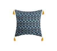 Housse de coussin Exotiq RV - ATMOSPHERA - Carré - Multicolore - Jaune - Naturelle