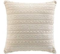 Housse de Coussin "Fantaisie" 40x40cm Naturel Beige