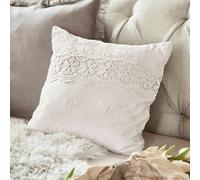 Housse de coussin Fianna blanc H/L env. 40/40 cm