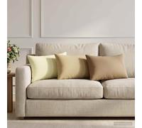 Housse de coussin HEERLEN Polyester décoratif décorative d'intérieur vidaXL vida