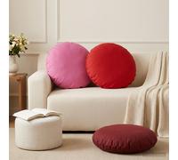 Housse de coussin HEERLEN Polyester décoratif décorative d'intérieur vidaXL vida