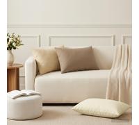 Housse de coussin HEERLEN Polyester décoratif décorative d'intérieur vidaXL vida