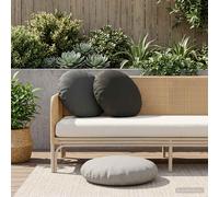 Housse de coussin HEERLEN Polyester décoratif décorative d'intérieur vidaXL vida