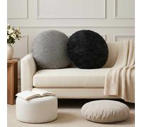 vidaXL Housse de coussin HEERLEN en tissu chenille décoratif