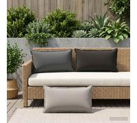 Housse de coussin HOUTEN Polyester Coussin en polyester jeté décoratif vidaXL vi