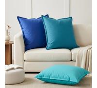 Housse de coussin HOUTEN Polyester Coussin en polyester jeté décoratif vidaXL vi