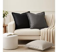Housse de coussin HOUTEN Polyester Coussin en polyester jeté décoratif vidaXL vi