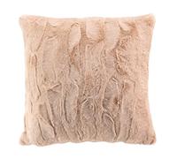 Housse de Coussin Imitation Fourrure Foxy 40x40cm Sable