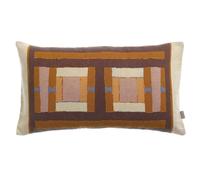 Vivaraise Coussin imprimé Taho cuivre 30 x 50 cm