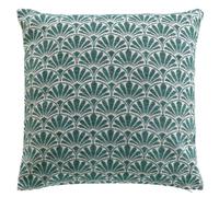 Housse de Coussin Jacquard Echo 40x40cm Bleu