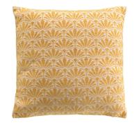 Housse de Coussin Jacquard Echo 40x40cm Ocre