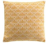 Housse de Coussin Jacquard "Echo" 40x40cm Ocre G