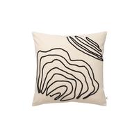 Housse de Coussin Jot 50x50 de Ferm Living Naturel