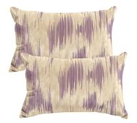 Housse de Coussin Lignes Violettes 50x70 cm en Velours Taie D'Oreiller Lot de 2 Housses de Coussins Rétro Abstrait Décoratifs Housse Coussin Canape Décoration Taie Oreiller pour Chambre Salon -SC515