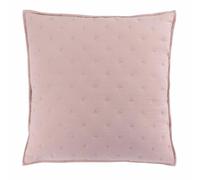 Housse de Coussin Mellow Rose & Blanc