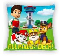 Housse de coussin - Paw Patrol - 40 x 40 cm - 100% coton - Multicolore - Déhoussable