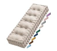 Housse de coussin pour banc d'extérieur 150 x 40 cm, imperméable et doux, pour bancs, 180 x 40 cm, 120 x 50 cm, 100 x 50 cm, 160 x 40 cm, durable et élégant