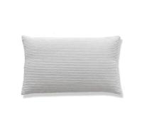 Housse De Coussin Rectangulaire À Rayures, Taie D'oreiller Polaire En Flanelle, Avec Fermeture Éclair, 1 Pièce