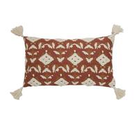 Atmosphera - Housse de coussin Sienna - 30 x 50 cm - Terracotta