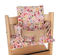 Housse de Coussin Stokke pour Chaise Haute Tripp Trapp Évolutive (Love Rose)