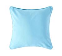 Housse de coussin Uni Bleu clair, 30 x 30 cm