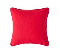 Housse de coussin Uni Rouge, 30 x 30 cm