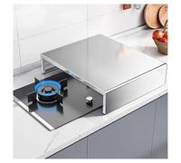 Housse de cuisinière à gaz en acier inoxydable - Plaque de recouvrement pour brûleur électrique, planche à découper multi-usage pour extension de l'espace de cuisine, design durable et facile à
