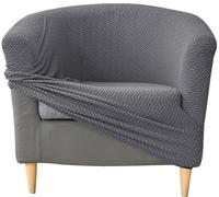 Housse de Fauteuil Cabriolet 1 Place, Housse de Fauteuil Crapaud Extensible Chesterfield, Housse Fauteuil Salon Club Lavable, Couverture de Fauteuil Facile à Installer et à Laver ( Color : #19 )