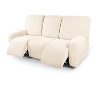 Housse de Fauteuil Inclinable 1/2/3 Places, Housse de Canapé Inclinable Doux Antidérapante Extensible Jacquard Housse Fauteuil Relaxavec Poche Latérale Protege de Meubles Lavable ( Color : #2 , Size :