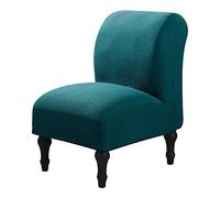 Housse de Fauteuil sans Accoudoir Élastique Couleur Unie Housse de Chaise d Appoint Couvre de Canapé 1 Place Durable Housse de Protecion de Fauteuil Relax en Tissu Jacquard Lavable (Color : #13)