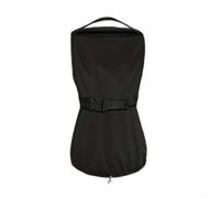 Housse de filtre à sable imperméable - pour pompe de piscine Intex - 210D Ox - Étui de protection anti-poussière en tissu avec fermeture éclair et cordon de serrage - Noir