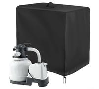 Housse de filtre à sable pour piscine en tissu Oxford résistant aux UV et aux intempéries Protection des systèmes de filtration (66 x 62 x 72 cm)
