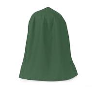 Housse de fontaine pour fontaines de jardin à plusieurs niveaux avec base ronde pour grils de bain d'oiseaux et fumoirs ronds, cordon de serrage sécurisé (vert foncé)
