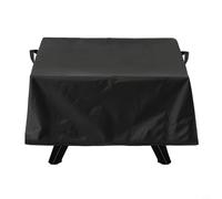 Housse de four à pizza Cozze 90347 XXL 17", imperméable en tissu Oxford 420D avec boucles, noir, 61 x 61 x 28 cm